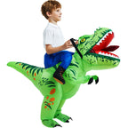 Inflatable Rex Dinosaur Halloween Costume for Kids and Adults
