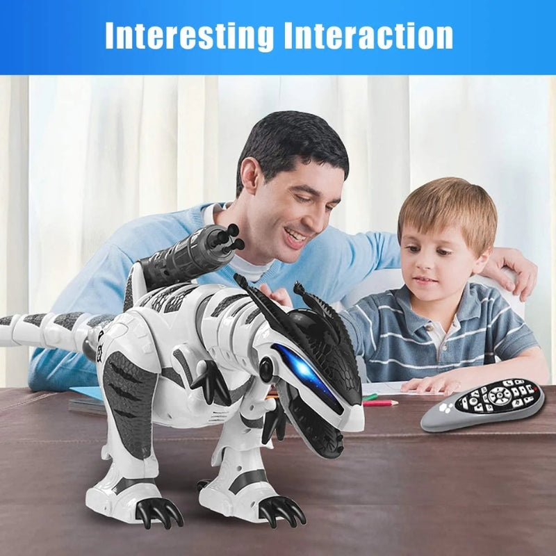 Interactive RC Dinosaur Toy | Realistic Movements, Light & Sound Effects for Kids Aged 3+