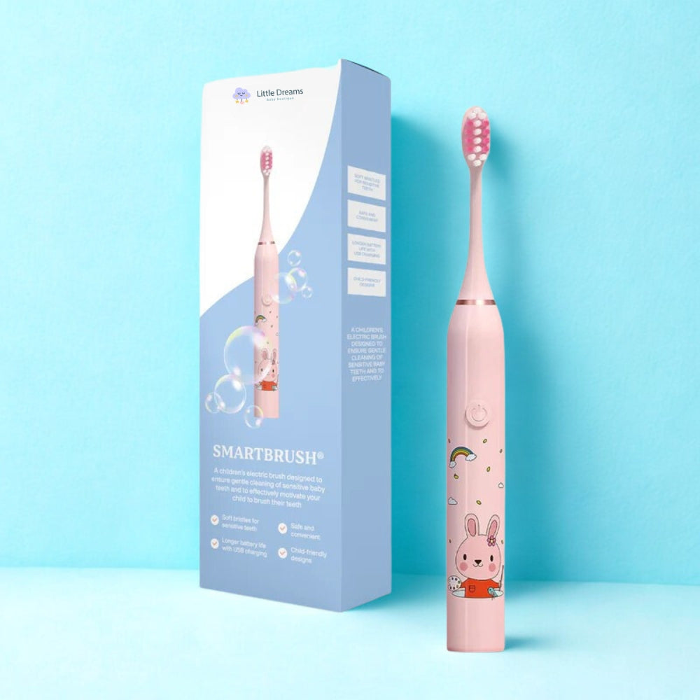 Electric Toothbrush for Kids - Rechargeable, Soft Bristles, Fun Design, Suitable for Ages 3-12