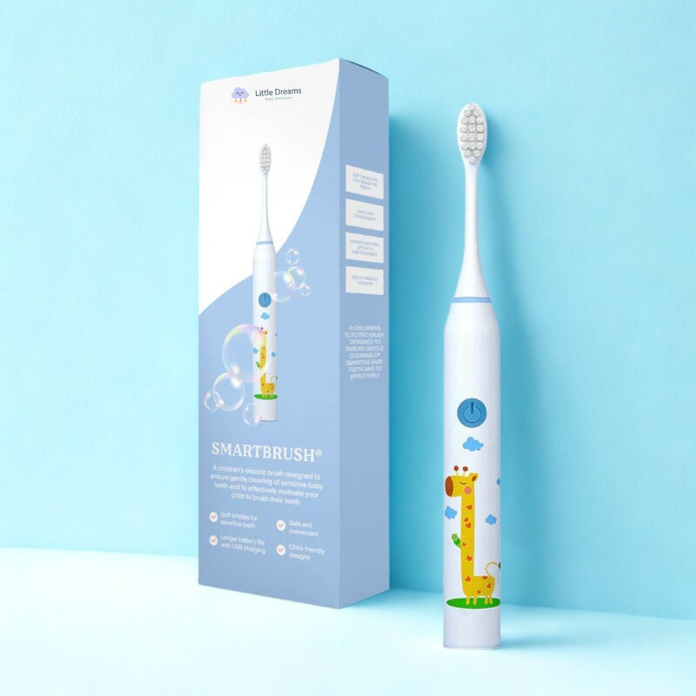 Electric Toothbrush for Kids - Rechargeable, Soft Bristles, Fun Design, Suitable for Ages 3-12