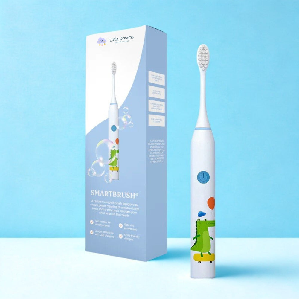 Electric Toothbrush for Kids - Rechargeable, Soft Bristles, Fun Design, Suitable for Ages 3-12