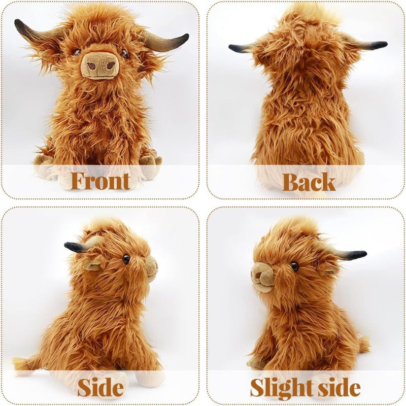 Plush Highland Cow Toy | Soft, Cuddly & Ideal Gift for All Ages