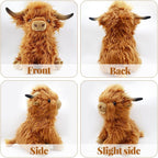 Plush Highland Cow Toy | Soft, Cuddly & Ideal Gift for All Ages