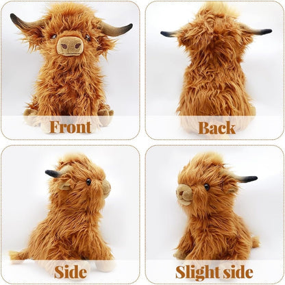 Plush Highland Cow Toy | Soft, Cuddly & Ideal Gift for All Ages