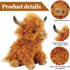 Plush Highland Cow Toy | Soft, Cuddly & Ideal Gift for All Ages