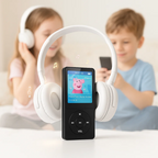 Kids' MP3 Player with Headset | HiFi Sound, 8GB Storage & No Internet Required for Music, Videos & Ebooks