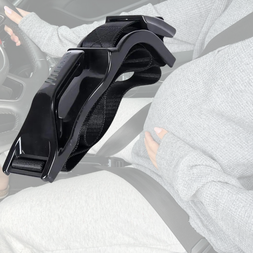 Pregnancy Seat Belt | Comfortable & Adjustable Car Safety Belt for Pregnant Women (Mimi Style)