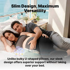 DreamNest™ | Pregnancy Pillow with Adjustable Support | Maternity Body Pillow for Back, Belly & Side Sleepers