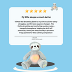 Breathing Otter Plush Toy - Soothing Stitch Teddy for Anxiety & Stress Relief