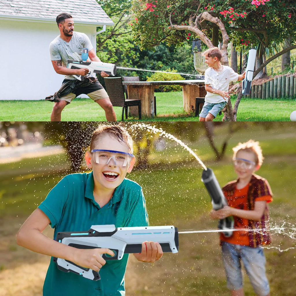 Electric Water Gun | Powerful Motor, Automatic Operation & Large 1000ml Tank for Adults' Water Battles