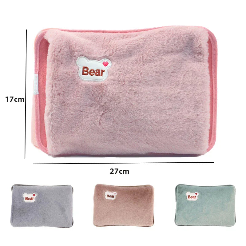 Rechargeable Electric Hot Water Bottle | Soft, Safe & Quick Heating for Babies and Little Ones