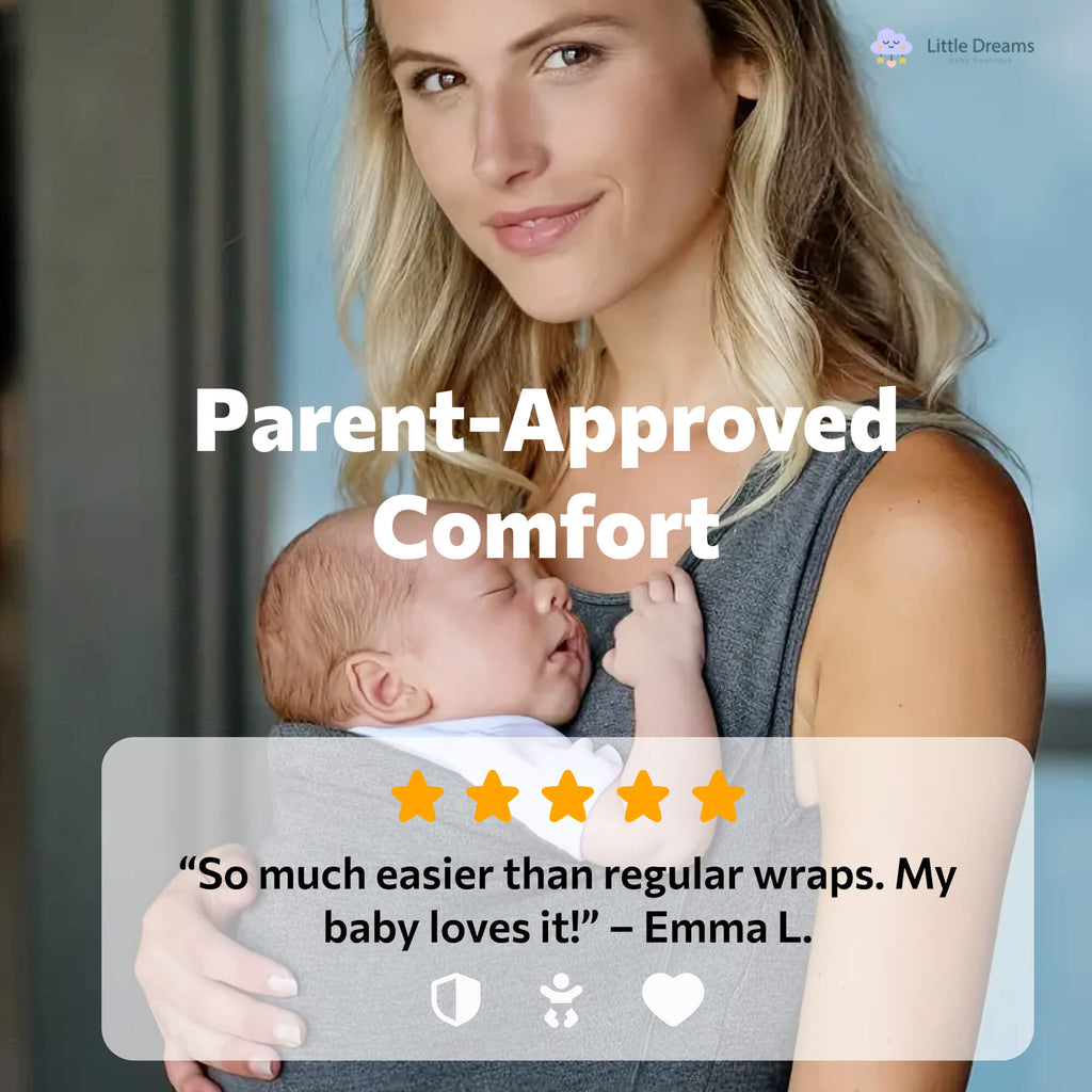 Ergonomic Baby Wrap Carrier T-Shirt | Soft, Breathable & Adjustable for Comfortable Carrying Anytime