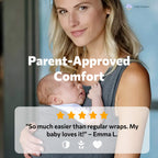 Ergonomic Baby Wrap Carrier T-Shirt | Soft, Breathable & Adjustable for Comfortable Carrying Anytime