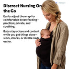 Ergonomic Baby Wrap Carrier T-Shirt | Soft, Breathable & Adjustable for Comfortable Carrying Anytime