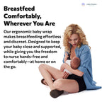 Ergonomic Baby Wrap Carrier T-Shirt | Soft, Breathable & Adjustable for Comfortable Carrying Anytime