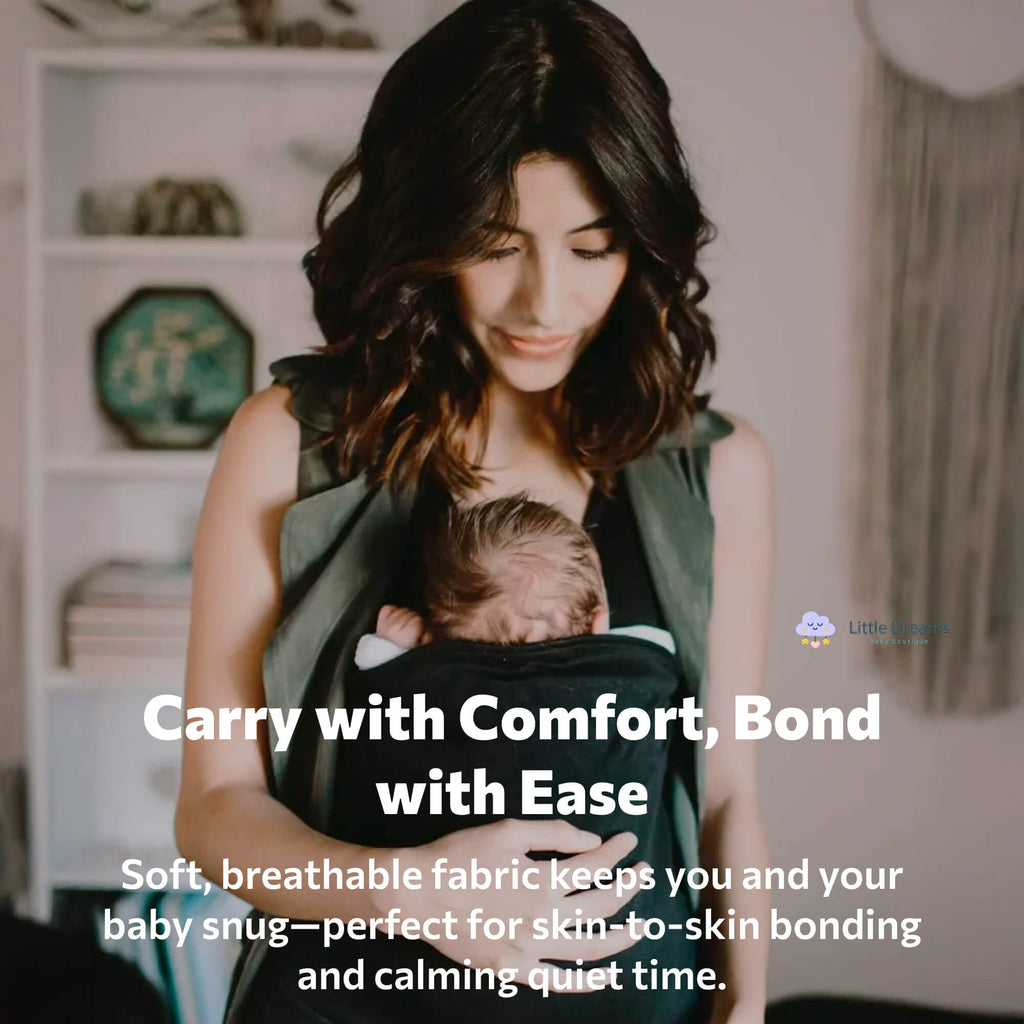 Ergonomic Baby Wrap Carrier T-Shirt | Soft, Breathable & Adjustable for Comfortable Carrying Anytime