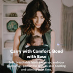 Ergonomic Baby Wrap Carrier T-Shirt | Soft, Breathable & Adjustable for Comfortable Carrying Anytime