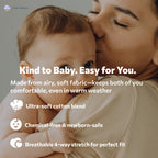 Ergonomic Baby Wrap Carrier T-Shirt | Soft, Breathable & Adjustable for Comfortable Carrying Anytime