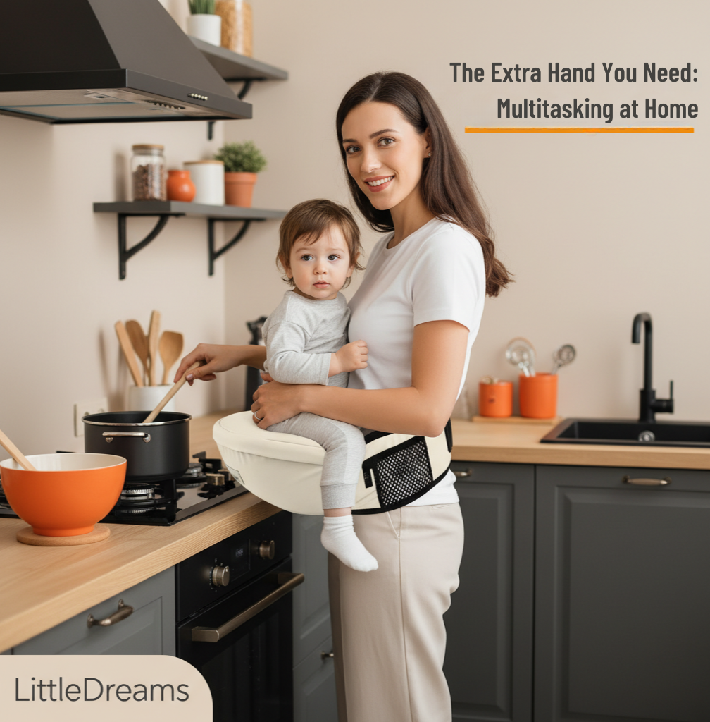 Ergonomic Toddler Hip Seat Carrier | Heavy-Duty 25kg Support with Reinforced Waist Stool for Maximum Back Pain Relief
