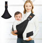 Ultra-Soft Cotton Baby Wrap | Maximum Comfort & Soothing Breathable Fabric for Effortless Hands-Free Bonding and Better Sleep
