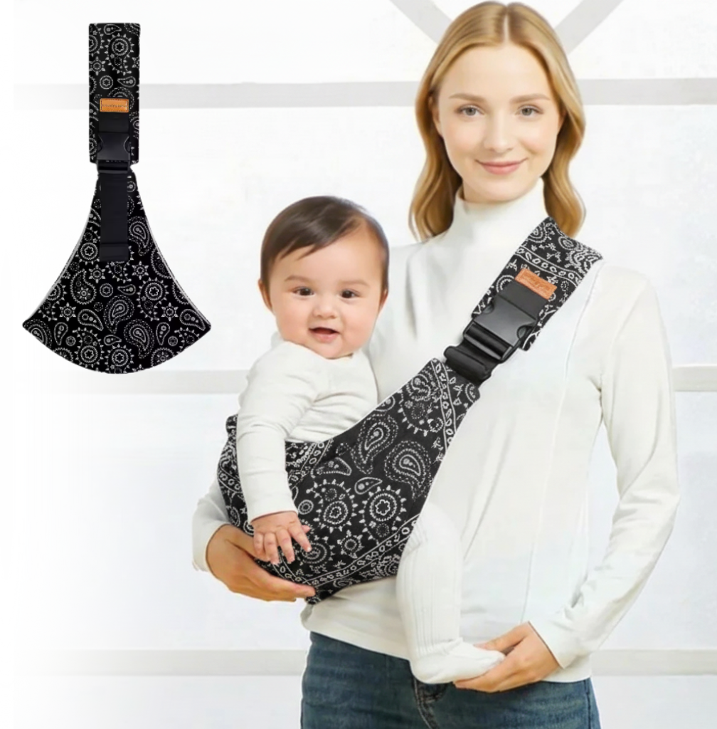 Ultra-Soft Cotton Baby Wrap | Maximum Comfort & Soothing Breathable Fabric for Effortless Hands-Free Bonding and Better Sleep