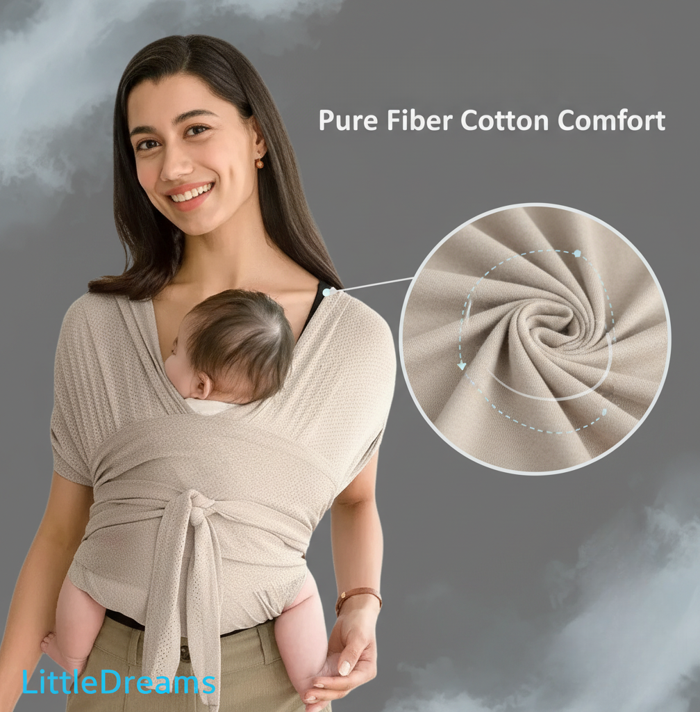 Advanced Ergonomic Baby Sling | T-Shirt Style Slip-On Carrier for Newborns & Preemies with Orthopaedic Hip Support