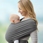 Ultra-Soft Cotton Newborn Baby Sling | 100% Breathable Cotton Ergonomic Carrier with Hands-Free Support and Certified Safety Standards