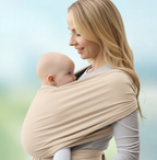 Ultra-Soft Cotton Newborn Baby Sling | 100% Breathable Cotton Ergonomic Carrier with Hands-Free Support and Certified Safety Standards