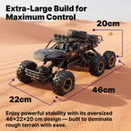 Extra Large Monster Truck RC | High-Speed 52 km/h, LED Lights & Off-Road Capability for Kids and Enthusiasts