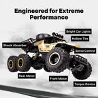 Extra Large Monster Truck RC | High-Speed 52 km/h, LED Lights & Off-Road Capability for Kids and Enthusiasts