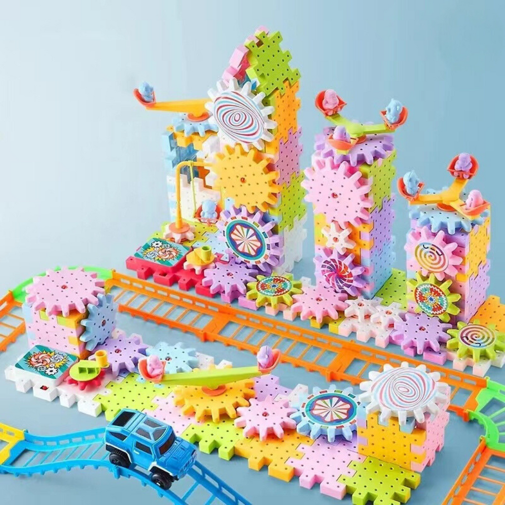 Rottery™ | Rotating Montessori Building Blocks Toy | Educational STEM Learning Toy for Kids & Toddlers