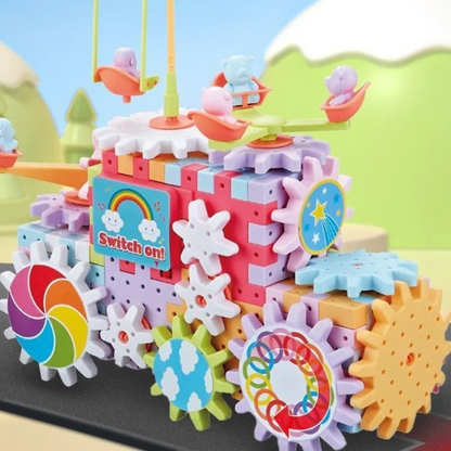Rottery™ | Rotating Montessori Building Blocks Toy | Educational STEM Learning Toy for Kids & Toddlers