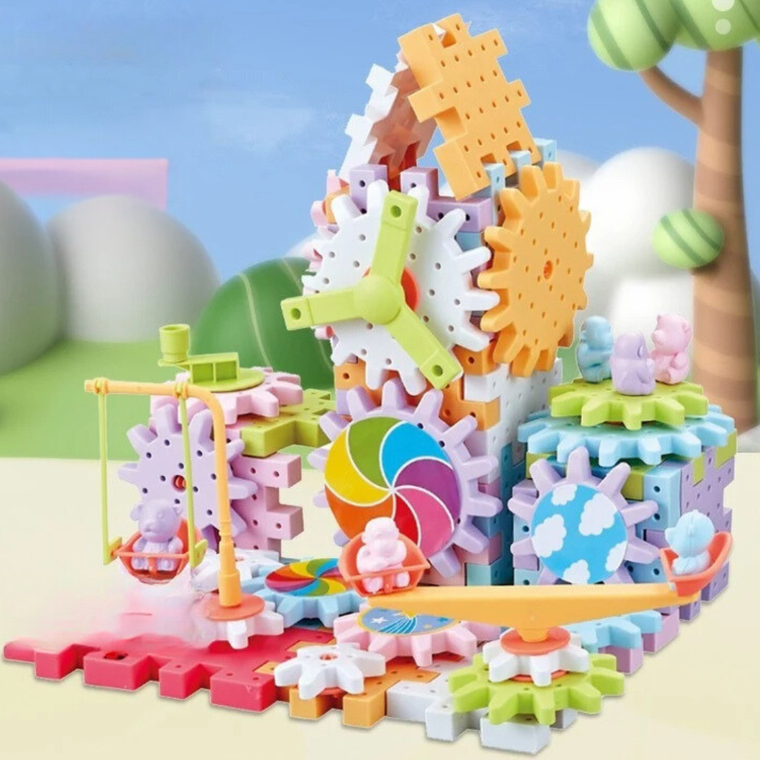 Rottery™ | Rotating Montessori Building Blocks Toy | Educational STEM Learning Toy for Kids & Toddlers