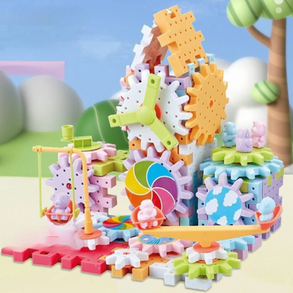 Rottery™ | Rotating Montessori Building Blocks Toy | Educational STEM Learning Toy for Kids & Toddlers
