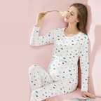 Maternity Pajamas for Women | Stretchy, Breathable & Effortless Nursing Access for Pregnancy and Postpartum Comfort