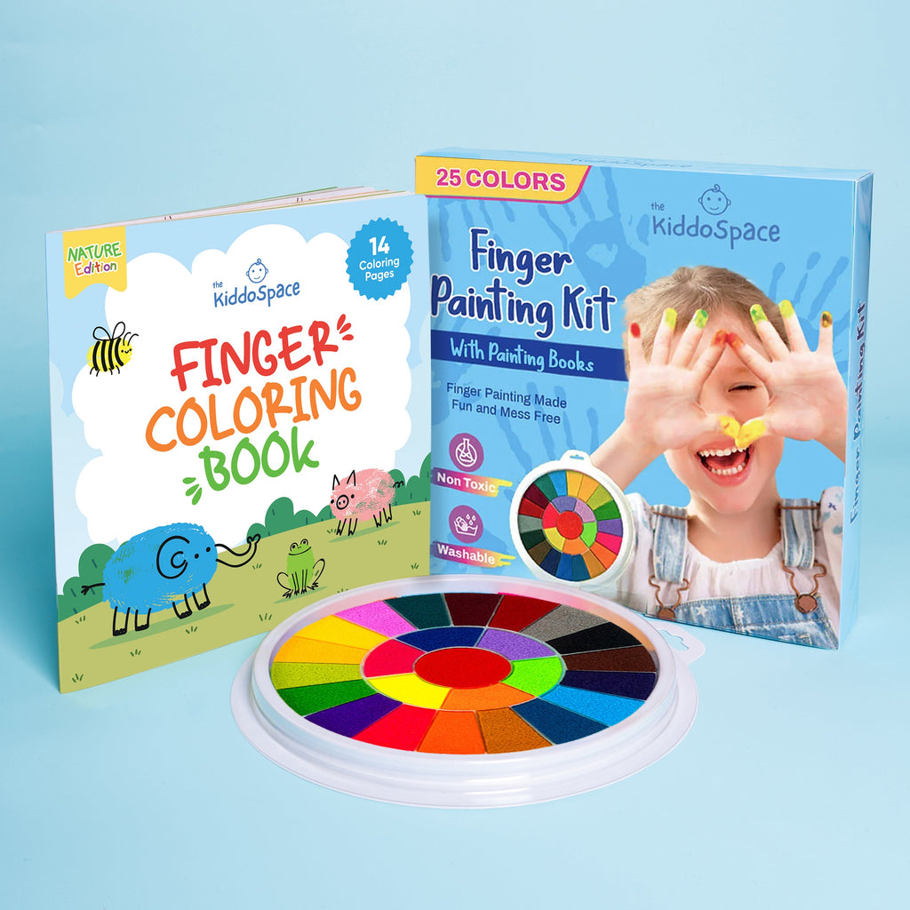 Finger Painting Kit for Kids | Creative Painting Set for Young Artists