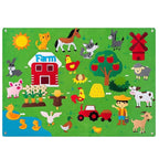 Fuzzy Felts Play Set – Creative Felt Boards with Reusable Shapes for Imaginative Storytelling & Kids’ Play