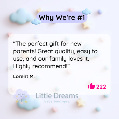 Fetal Heart Rate Doppler with Enhanced Sensitivity - Clear and Precise Heartbeat Readings for Expecting Parents to Stay Connected with Their Baby