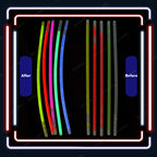 Fluorescent Glow Party Sticks