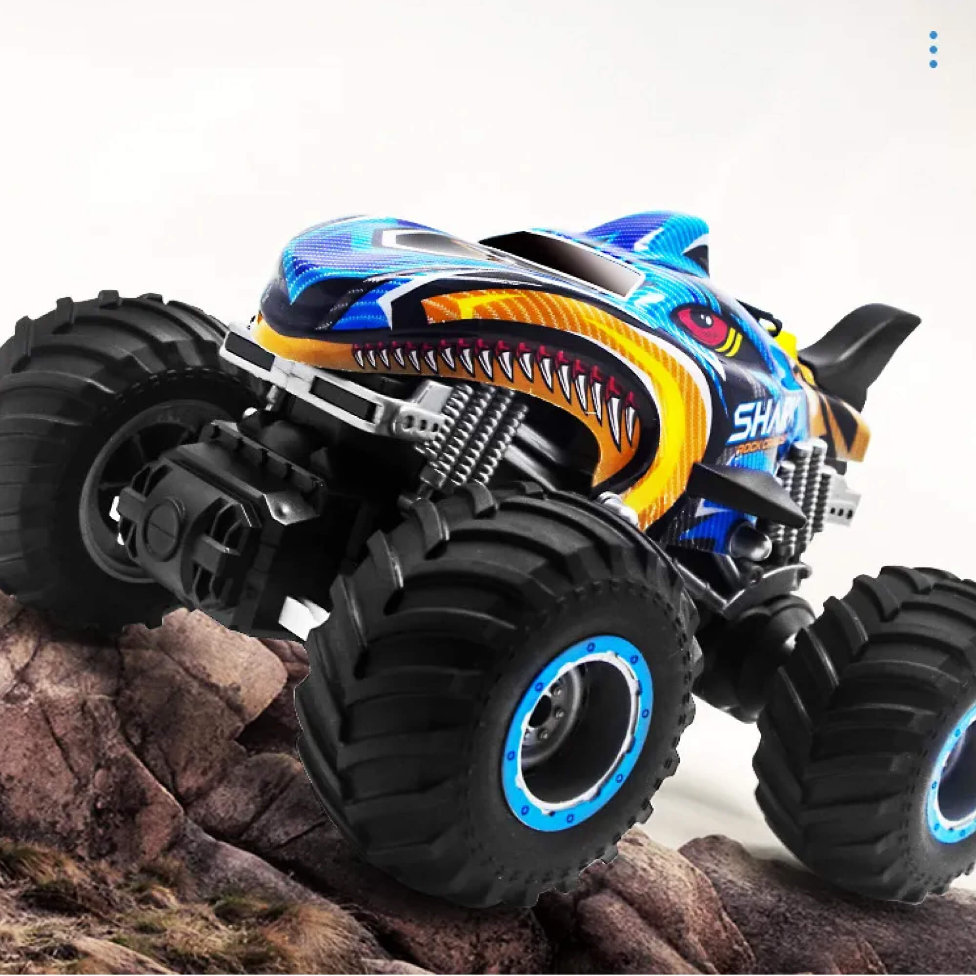 Rc Remote Control Monster Truck Off Road 4x4 Shark Digger Rock Crawler Drift Car