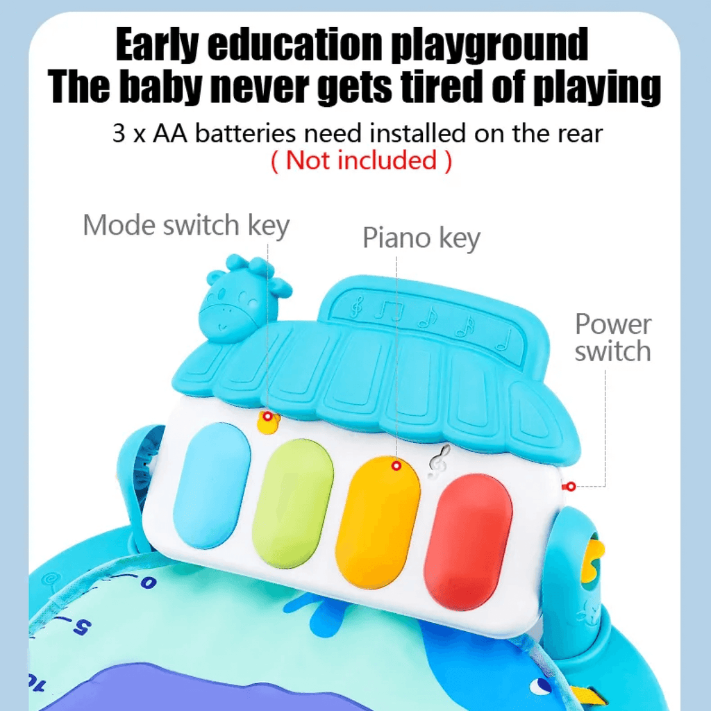Infant Play Mat Kick and Play Piano Gym