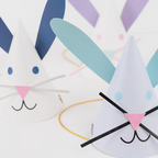 Winning Bunny Rabbit Easter Funny Bonnet for Decoration