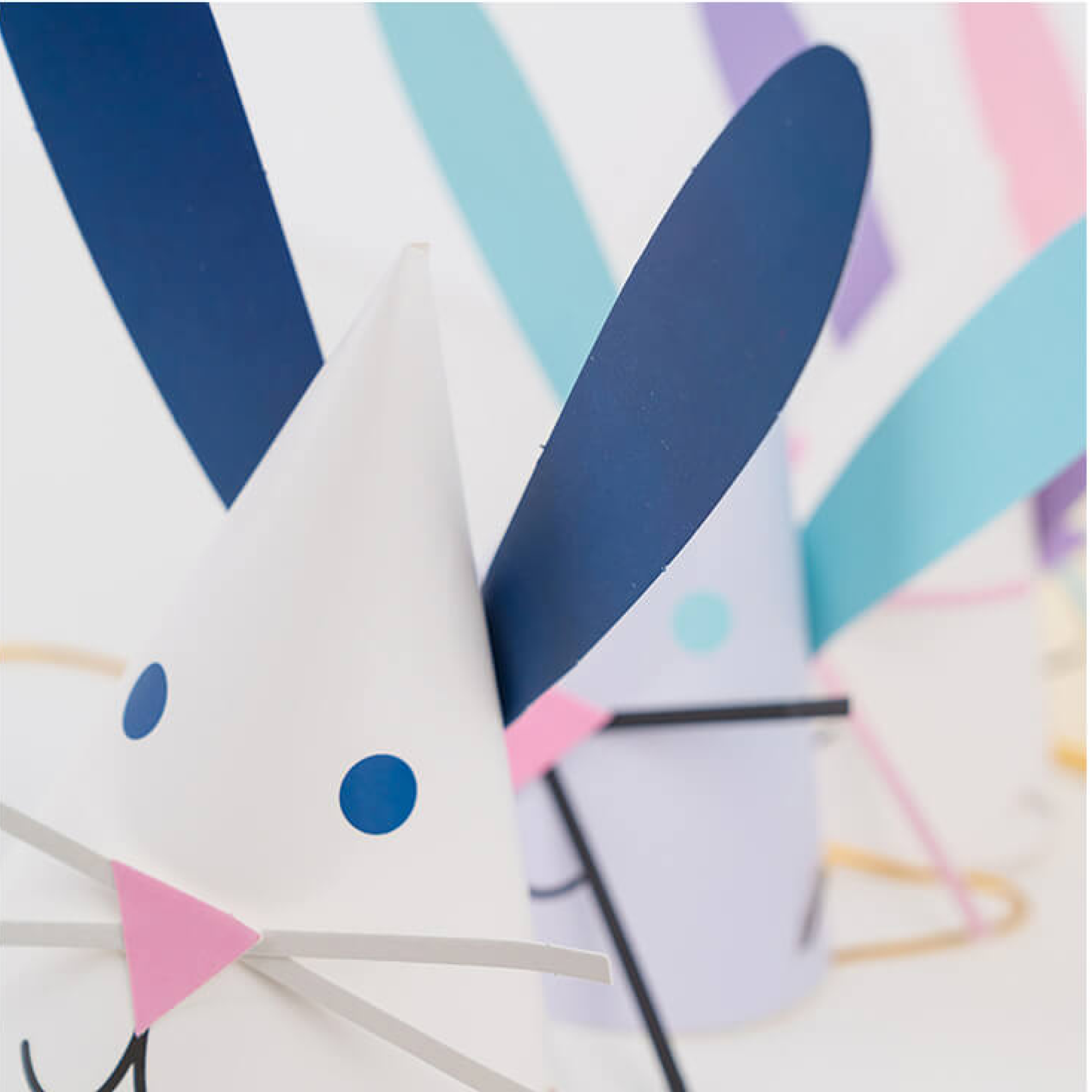 Winning Bunny Rabbit Easter Funny Bonnet for Decoration