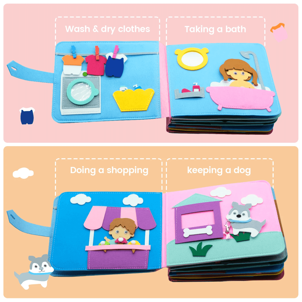 Montessori Developmental Teaching Story Book