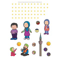 Ramadan Mubarak Activities Gift Book for Children