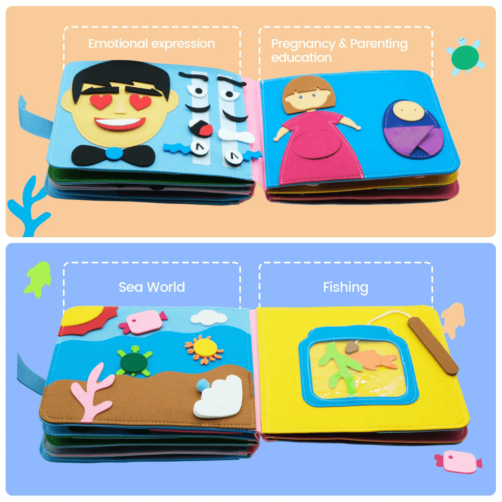 Montessori Developmental Teaching Story Book
