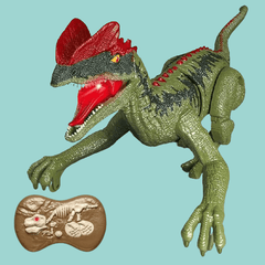 Remote Control Dinosaur Radio Controlled RC Dino Toy Velociraptor T Rex with Remote