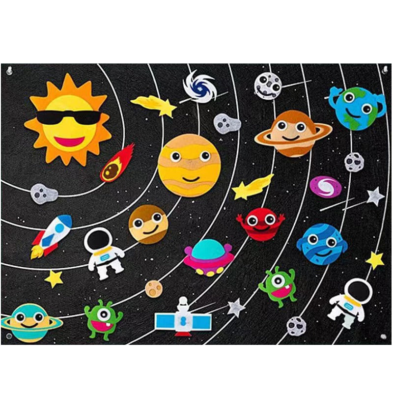 FeltWorlds Interactive Imagination Playground – Fuzzy Felt Smyths Toys for Kids’ Creativity