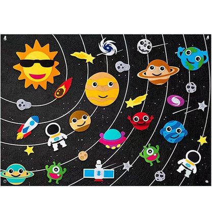 FeltWorlds Interactive Imagination Playground – Fuzzy Felt Smyths Toys for Kids’ Creativity