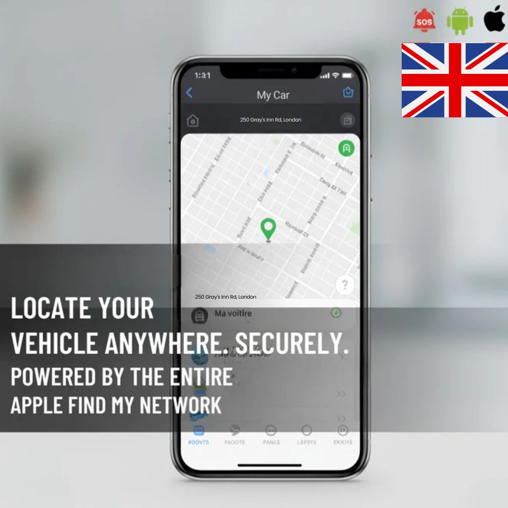 GPS Tracker with Strong Magnetic Attachment | Anti-Loss Vehicle Tracking Device for Cars and Motorcycles